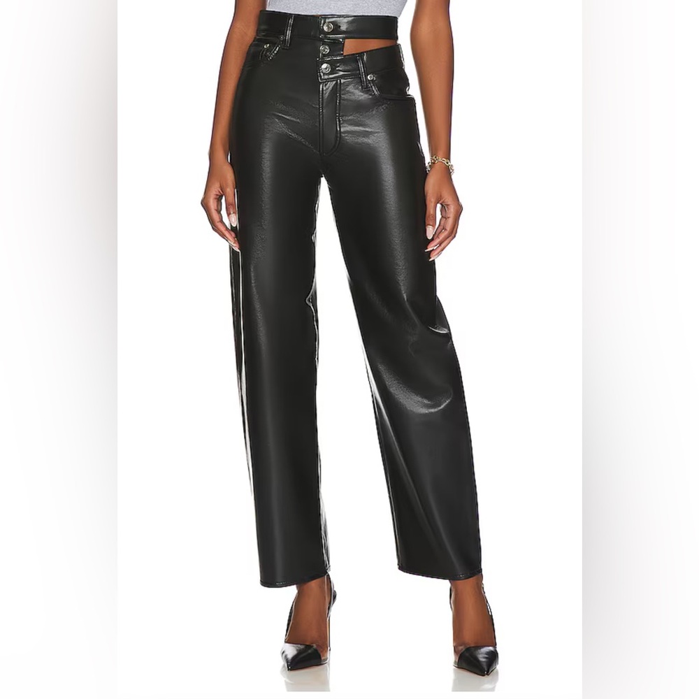 NWT Agolde Recycled Leather Pants